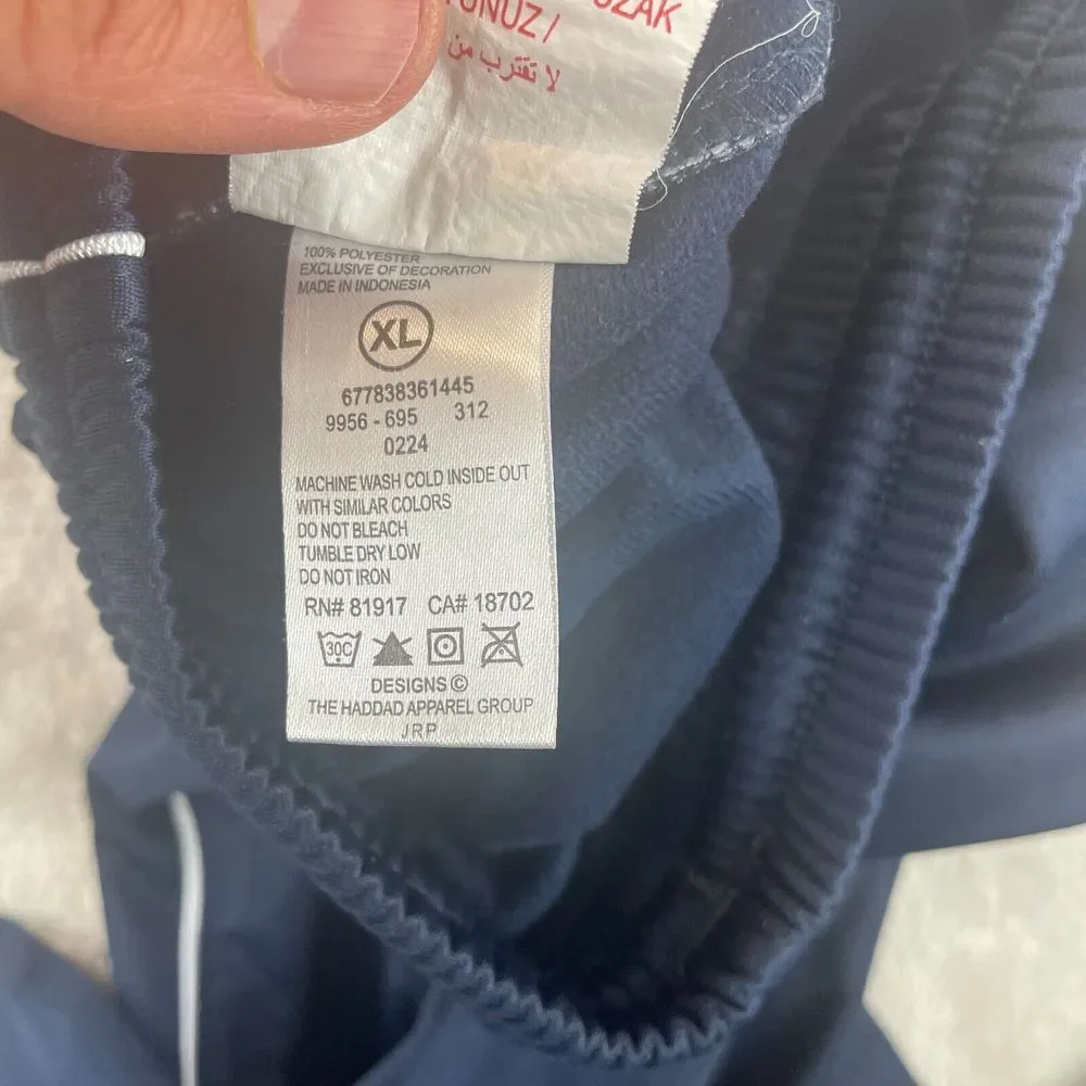 Nike Air Jordan Sweatpants Boys XL‎ (13-15) Navy Blue JumpMan Drawstring Active